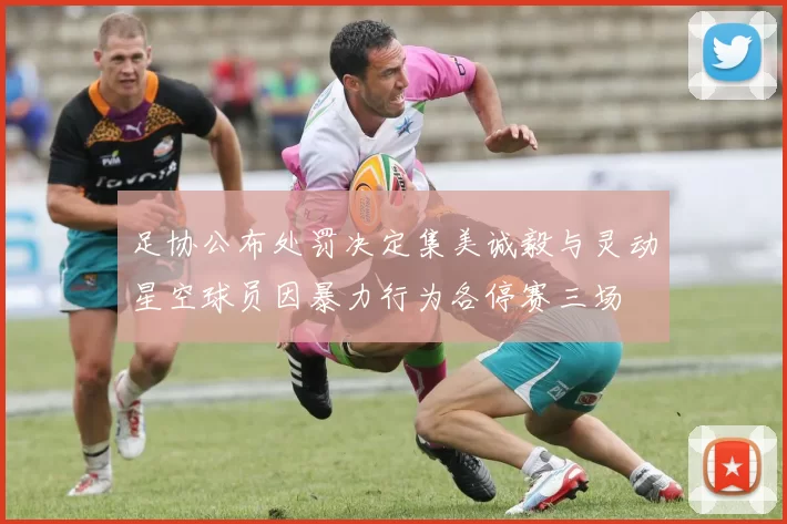 足协公布处罚决定集美诚毅与灵动星空球员因暴力行为各停赛三场