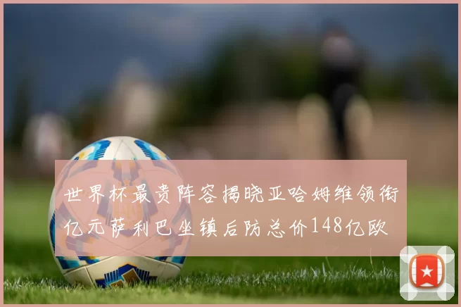 世界杯最贵阵容揭晓亚哈姆维领衔亿元萨利巴坐镇后防总价148亿欧